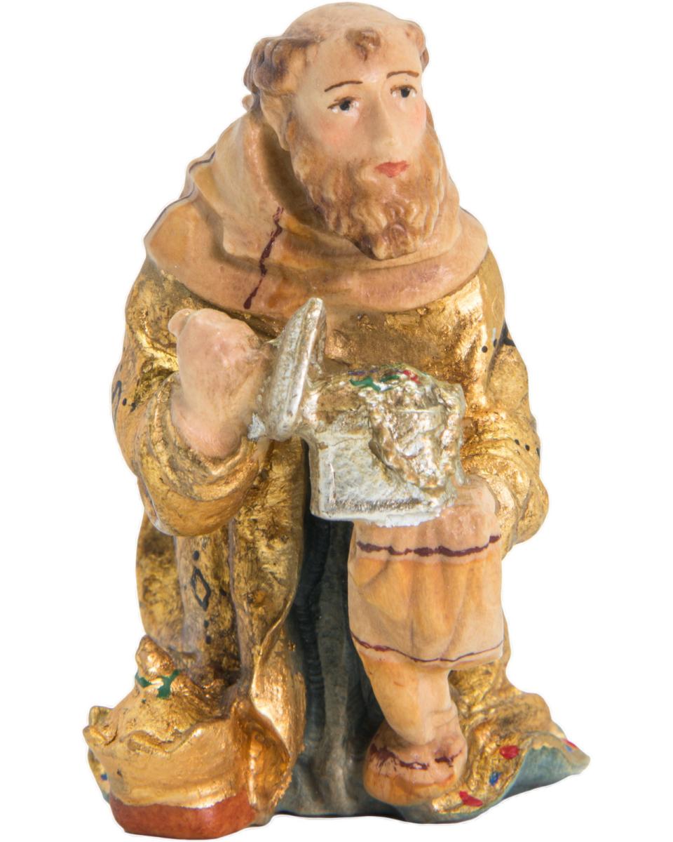 Roi mage Melchior avec de l'or