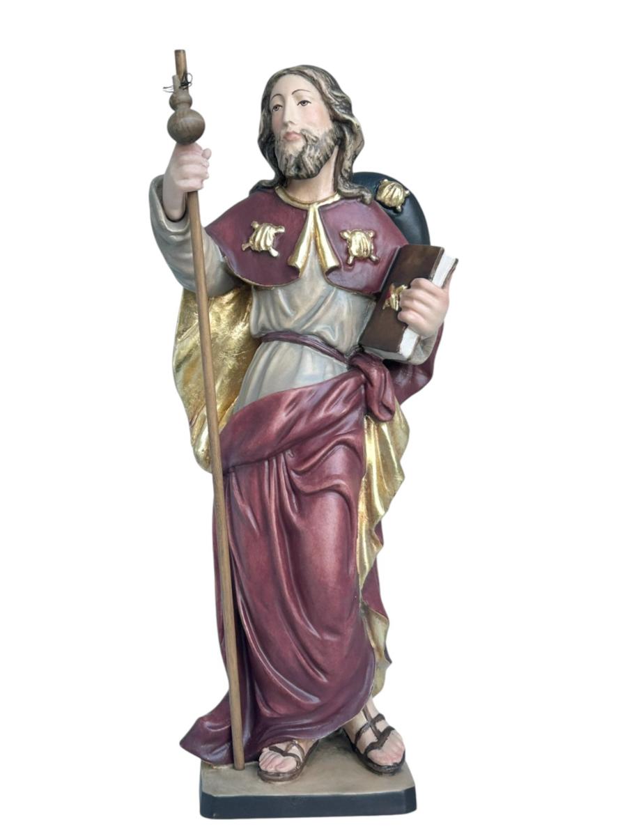 Saint Jacques de Compostelle, sculpté en bois