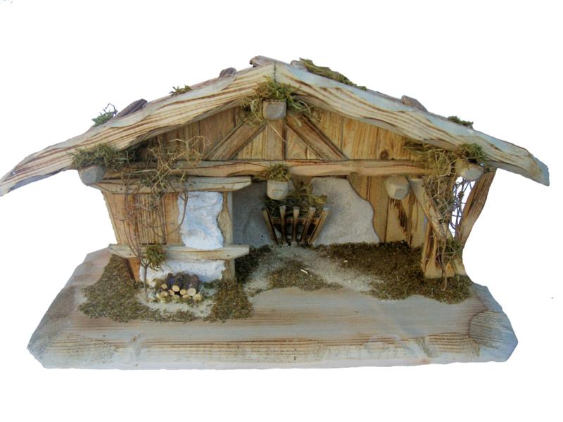 Cabane "Bulaccia" pour figurines de la nativité