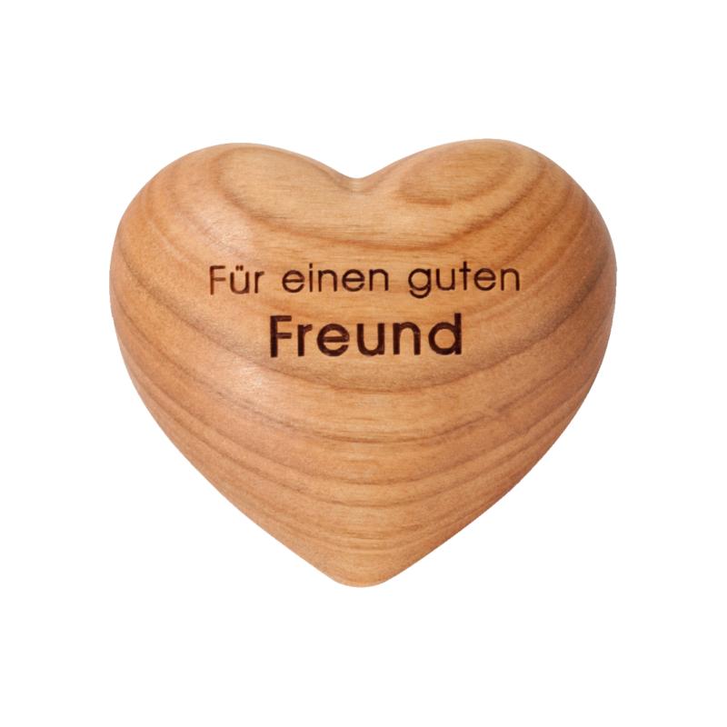 Coeur avec dédicace à mon ami