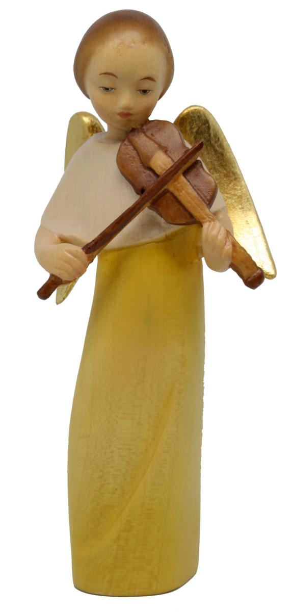 Moderner Engel mit Violine - mit Ölfarben lasiert
