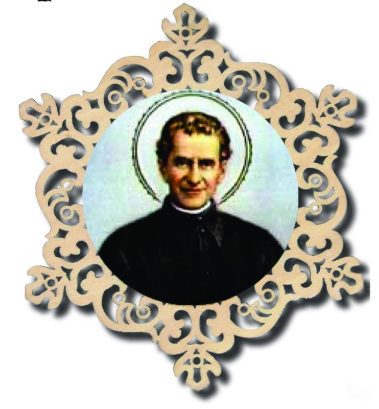 Don Bosco Lasercut zum hängen