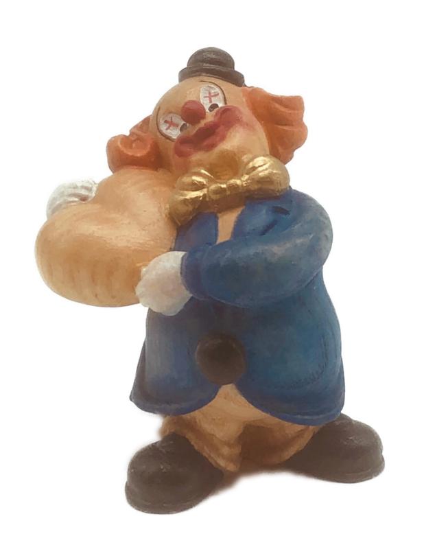 Lustiger Clown aus Holz