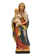 Mutter der Hoffnung Madonna aus Holz - mit Ölfarben lasiert