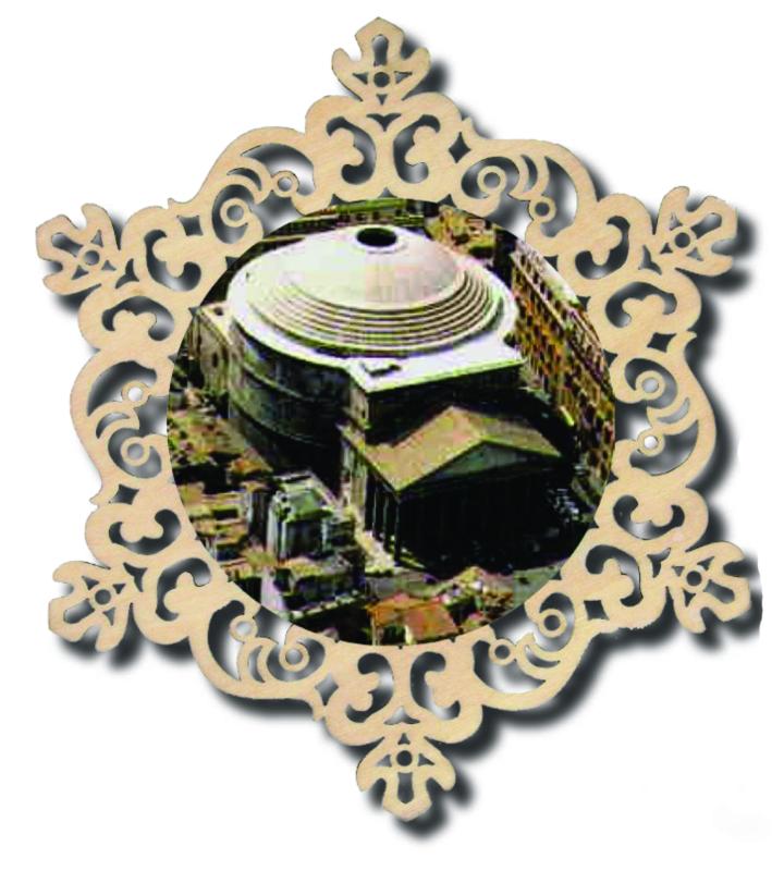 Kreis mit Pantheon Rom