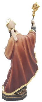 St. Rudolf avec livre en bois