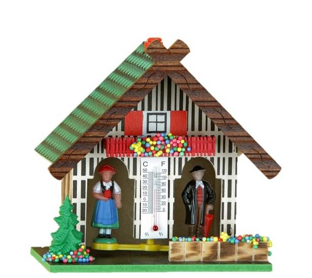 Buntes Wetterhäuschen