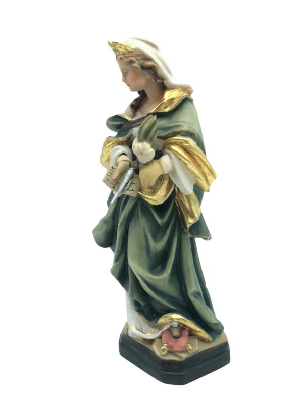 St. Flora sculpture en bois d'érable