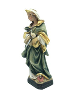 St. Flora sculpture en bois d'érable
