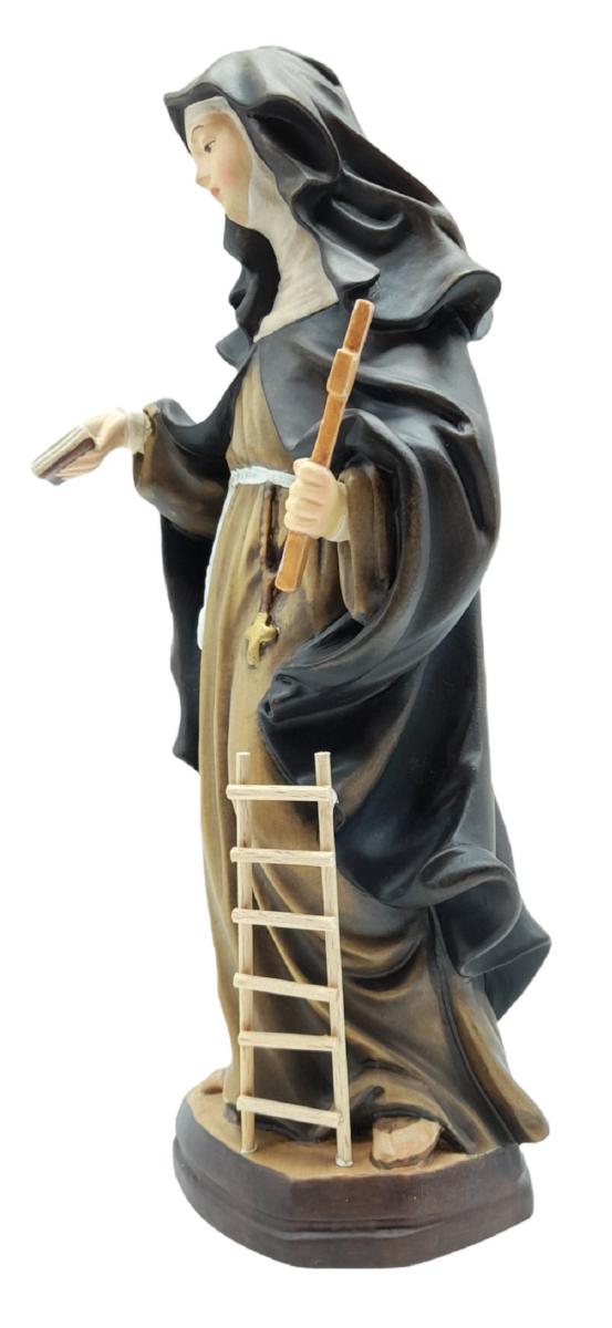 Sœur Angèle Merici sculptée en bois d'érable