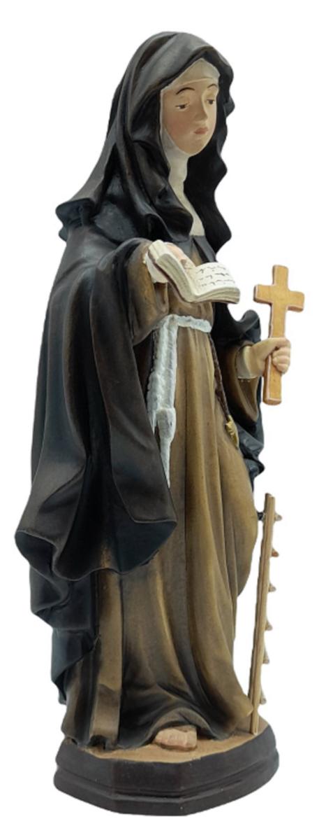 Sœur Angèle Merici sculptée en bois d'érable