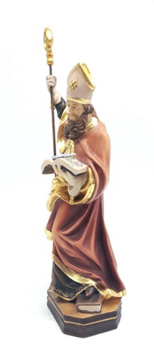 Saint Clément représenté avec une ancre en bois