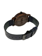 Montre en bois avec bracelet en cuir Modèle Dino