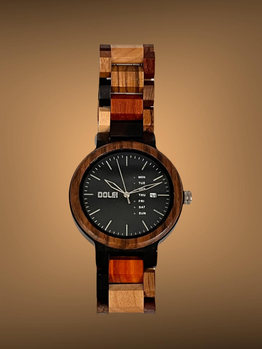 Holz-Männerruhr Modell Silvano