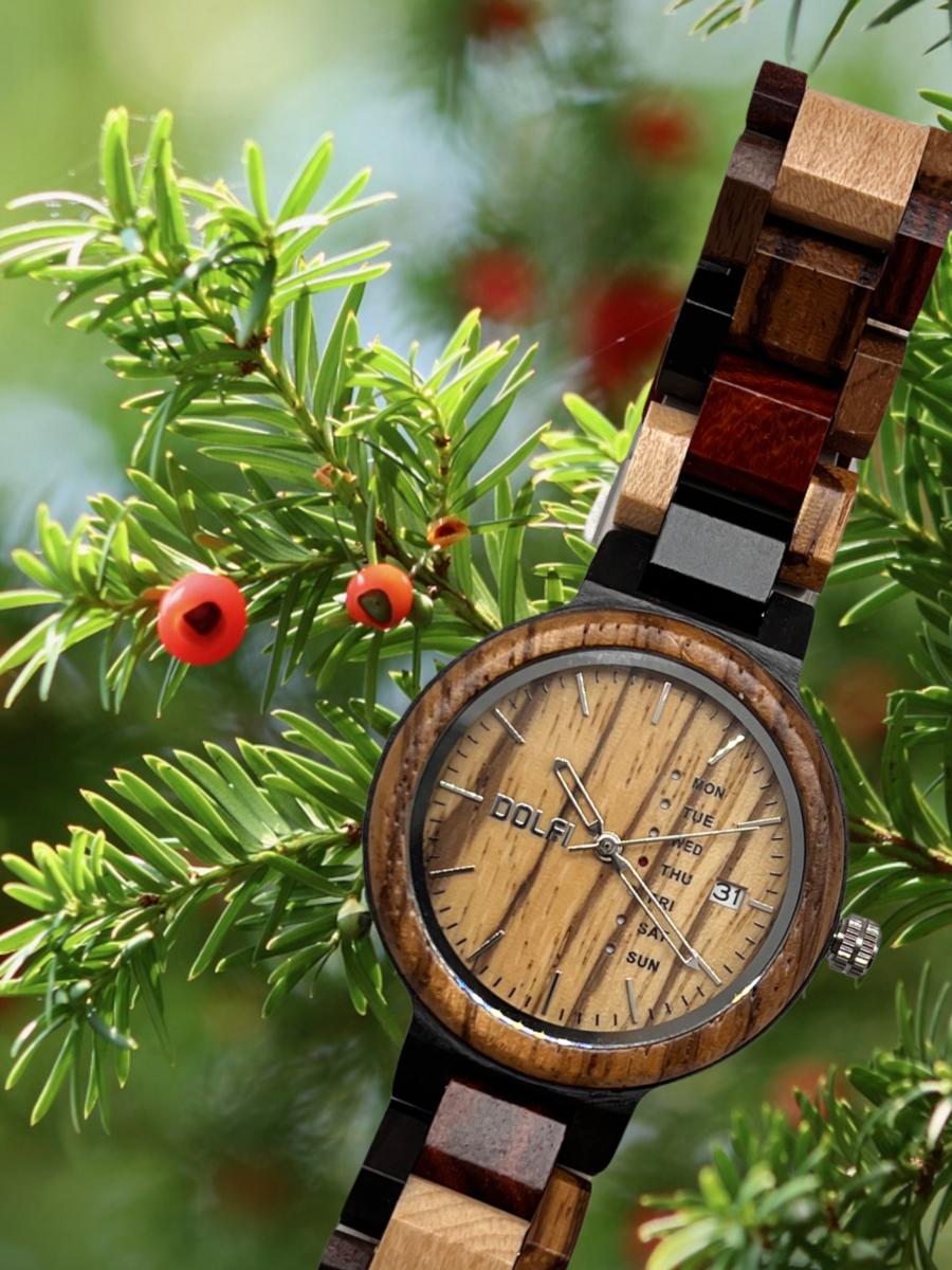 Montre en bois pour femme Modèle Rosaria