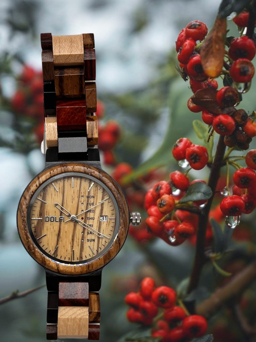 Montre en bois pour femme Modèle Rosaria