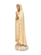 Notre-Dame de Fatima pèlerine en bois
