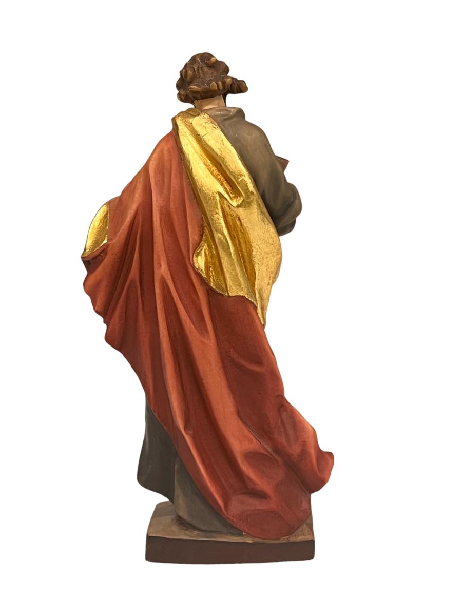 Saint Matthias l'Apôtre en bois avec une hache