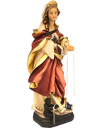 Sainte Julienne avec le diable enchaîné