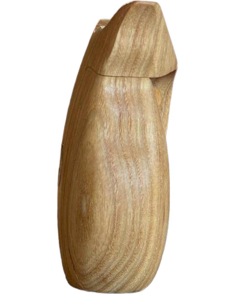 Pommier hibou en bois