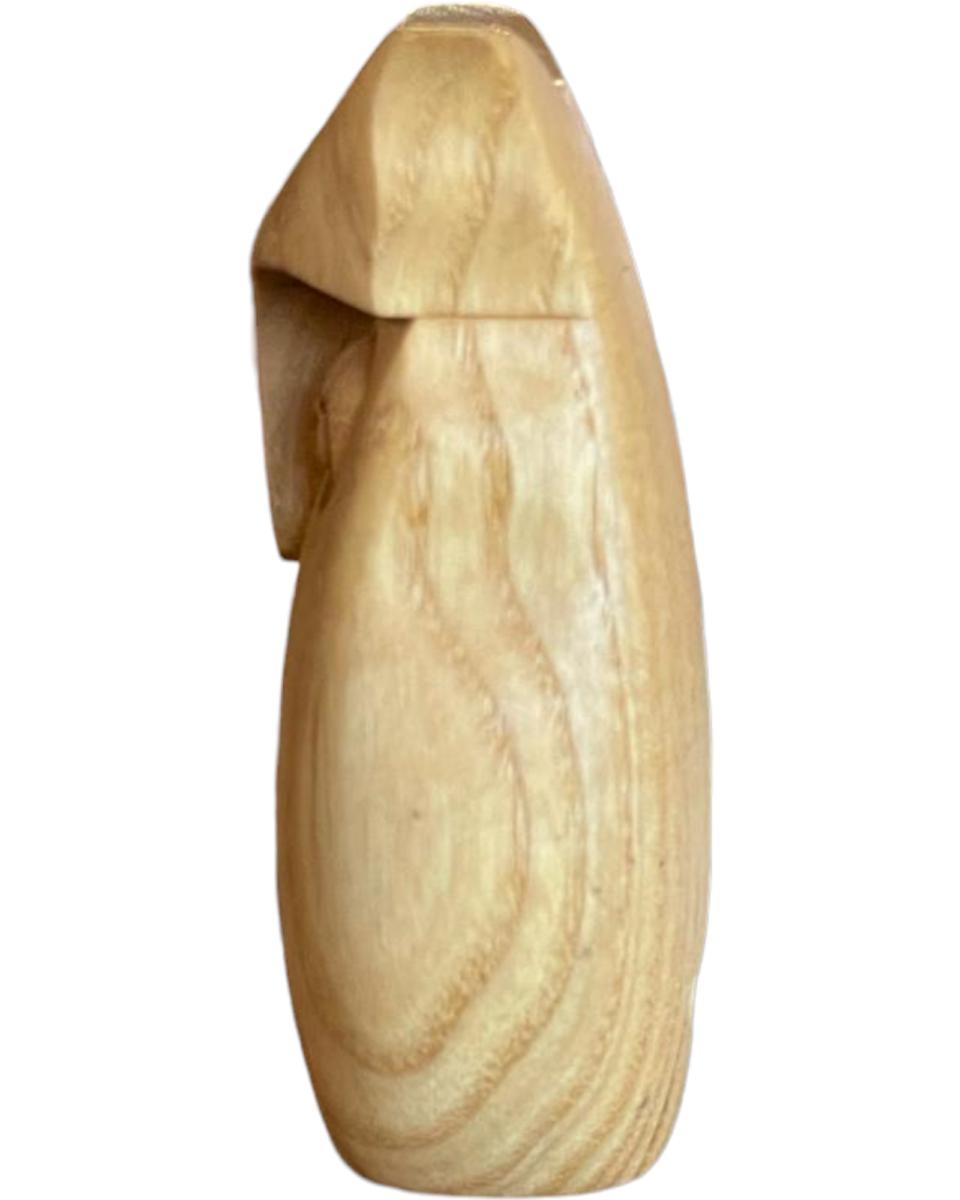Pommier hibou en bois