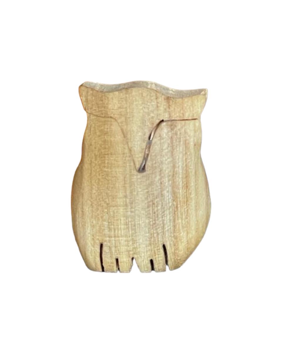 Petit hibou en bois