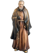 Sculpture en bois d'érable de Padre Pio