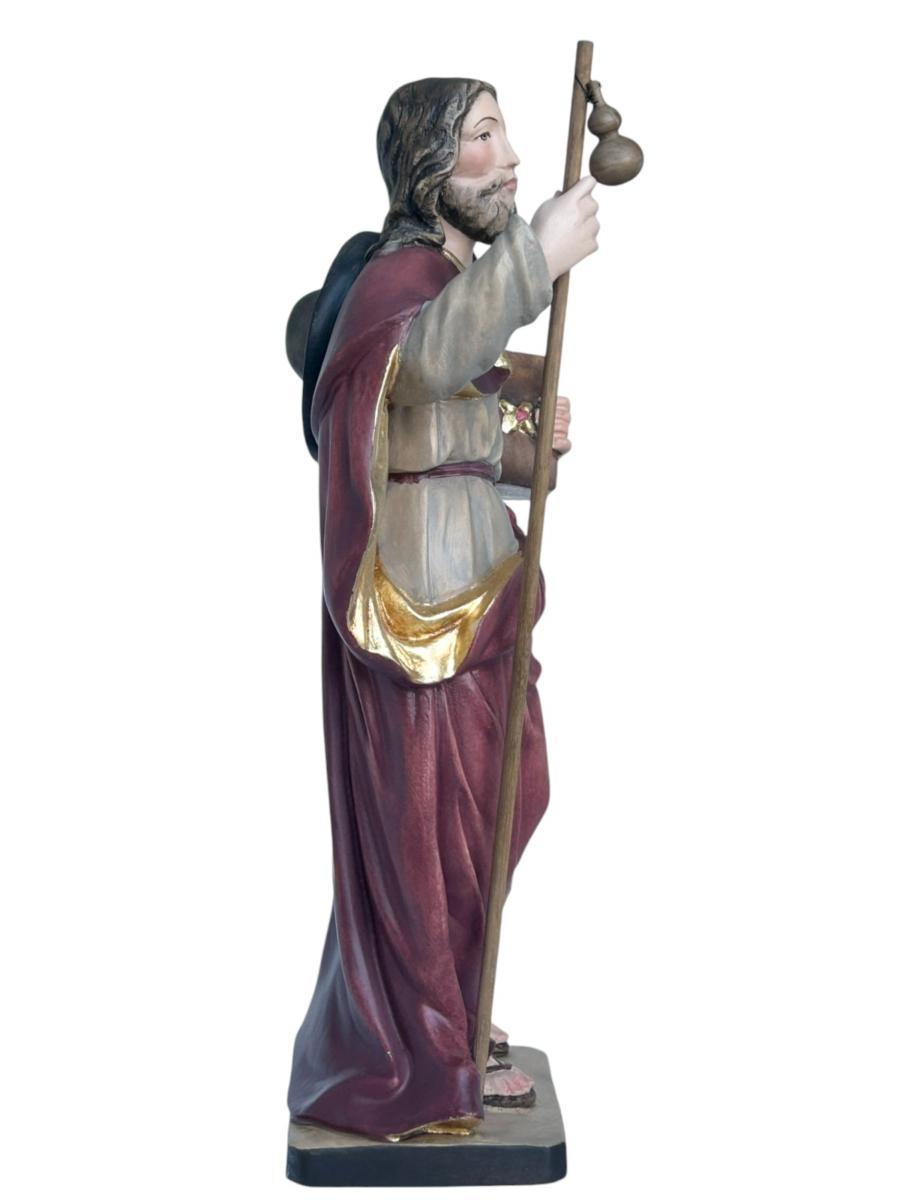 Saint Jacques de Compostelle, sculpté en bois