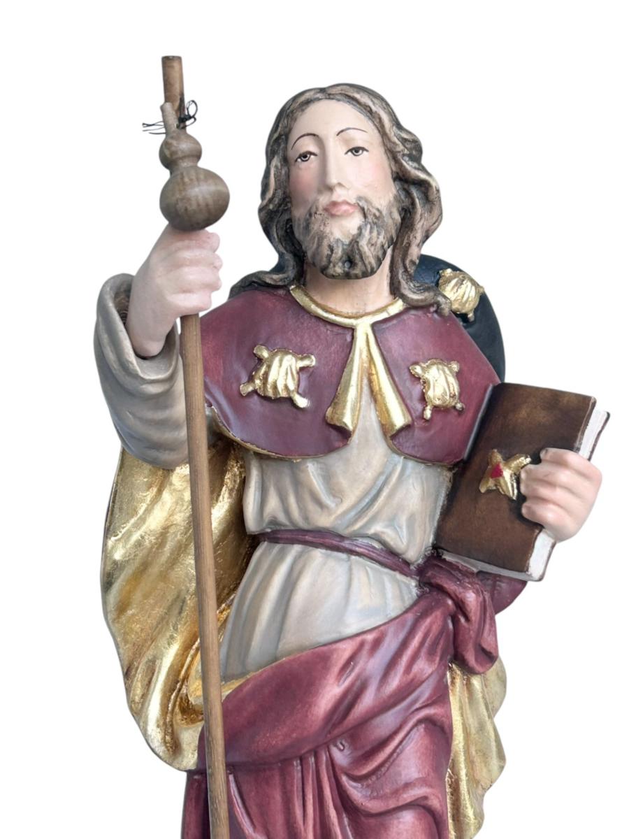 Saint Jacques de Compostelle, sculpté en bois