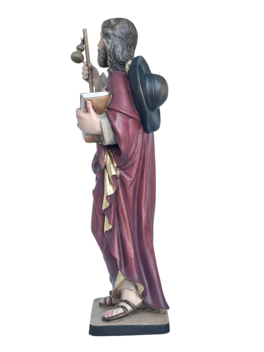 Saint Jacques de Compostelle, sculpté en bois