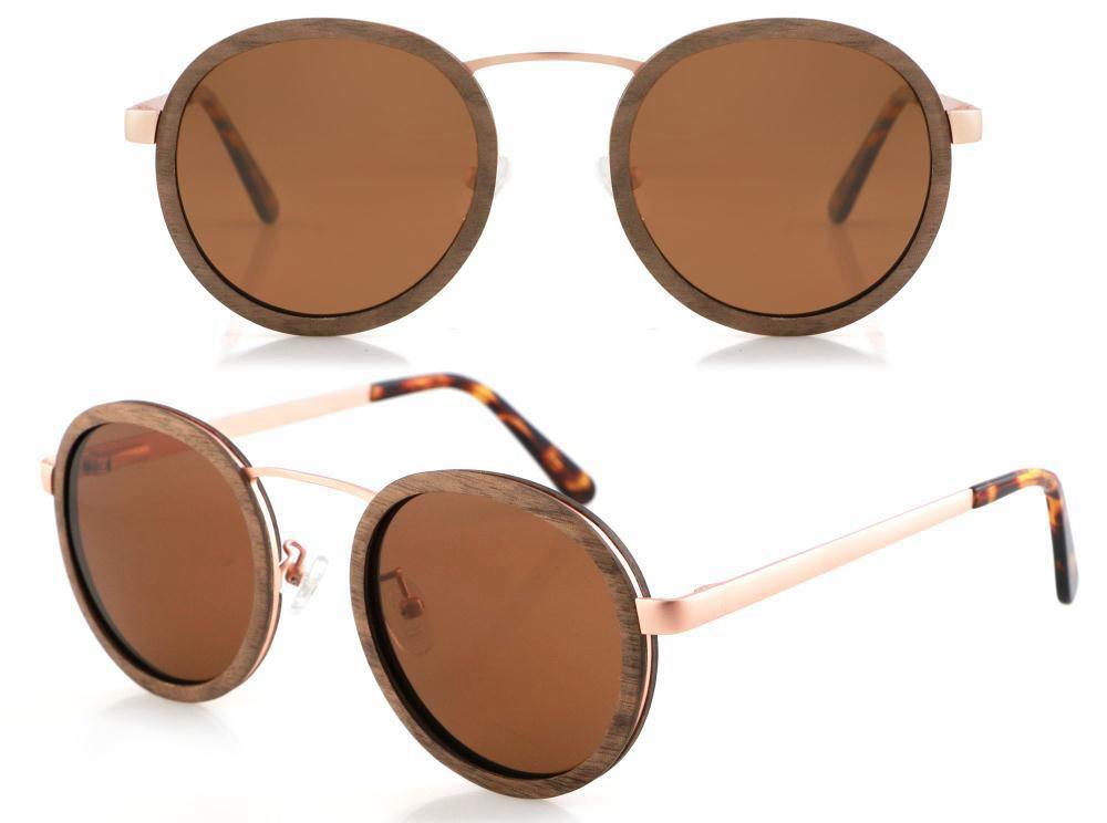 Sonnenbrille aus edlem Holz