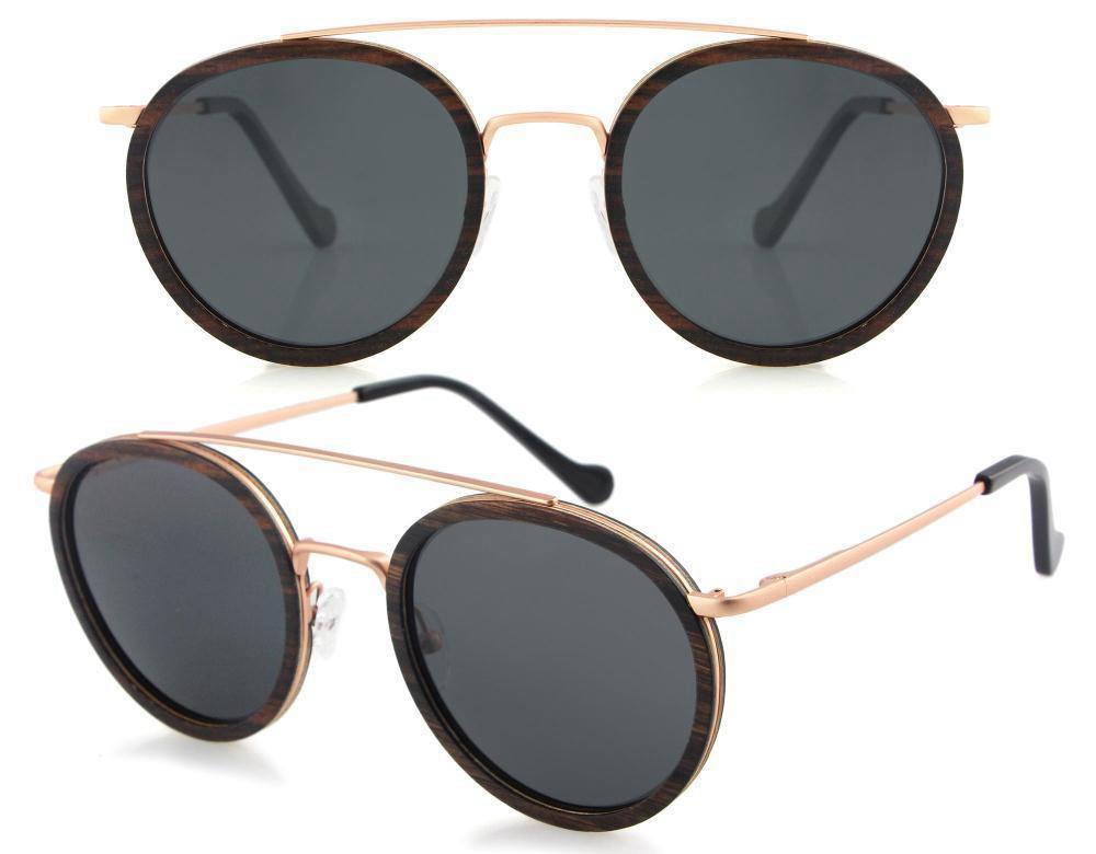 Leichte Sonnenbrille aus Holz
