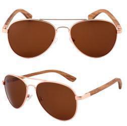 Holz und Stil: Sonnenbrillen
