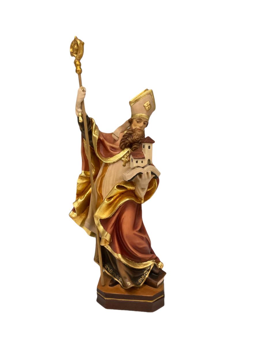 Escultura en Madera de San Felice con Iglesia