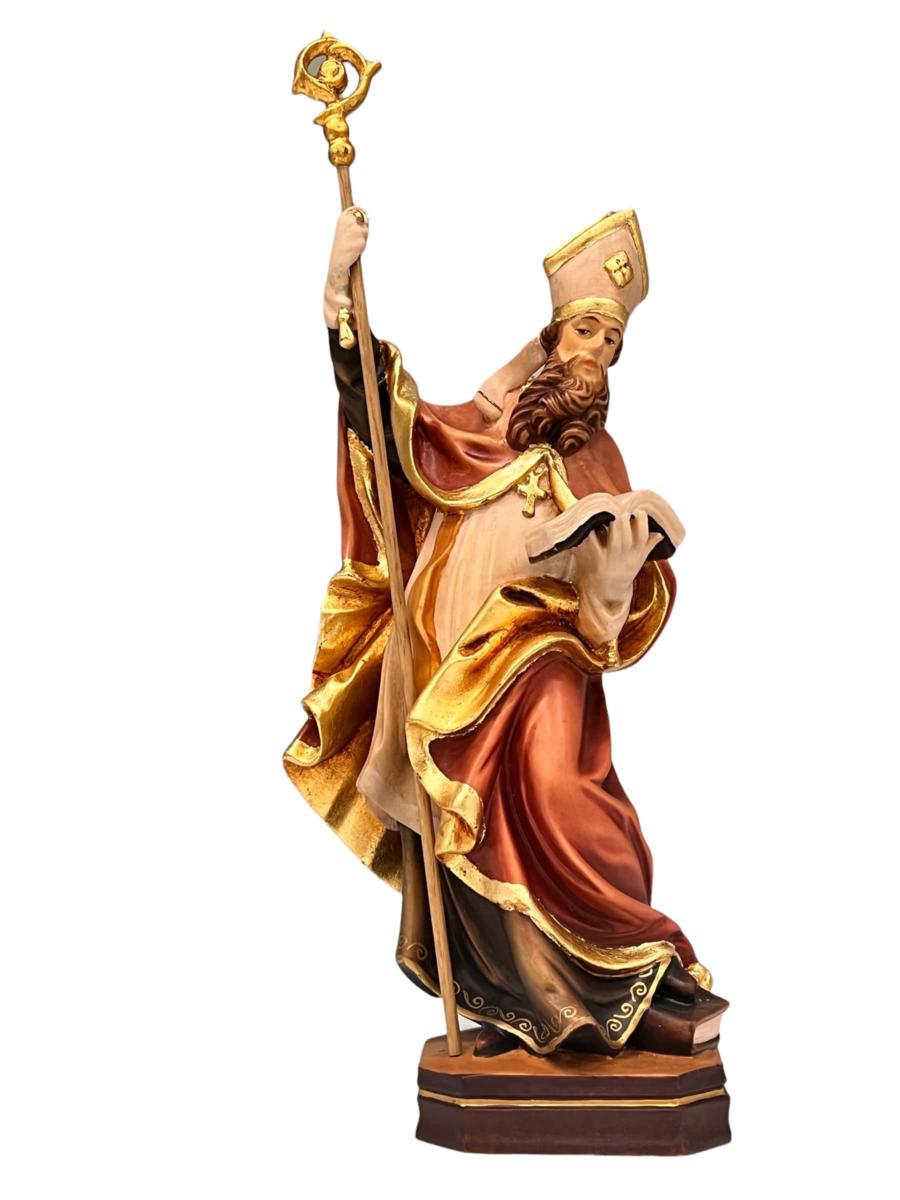 Statue de Saint Elmstad en bois d'érable