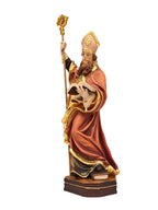 Statue de Saint Elmstad en bois d'érable