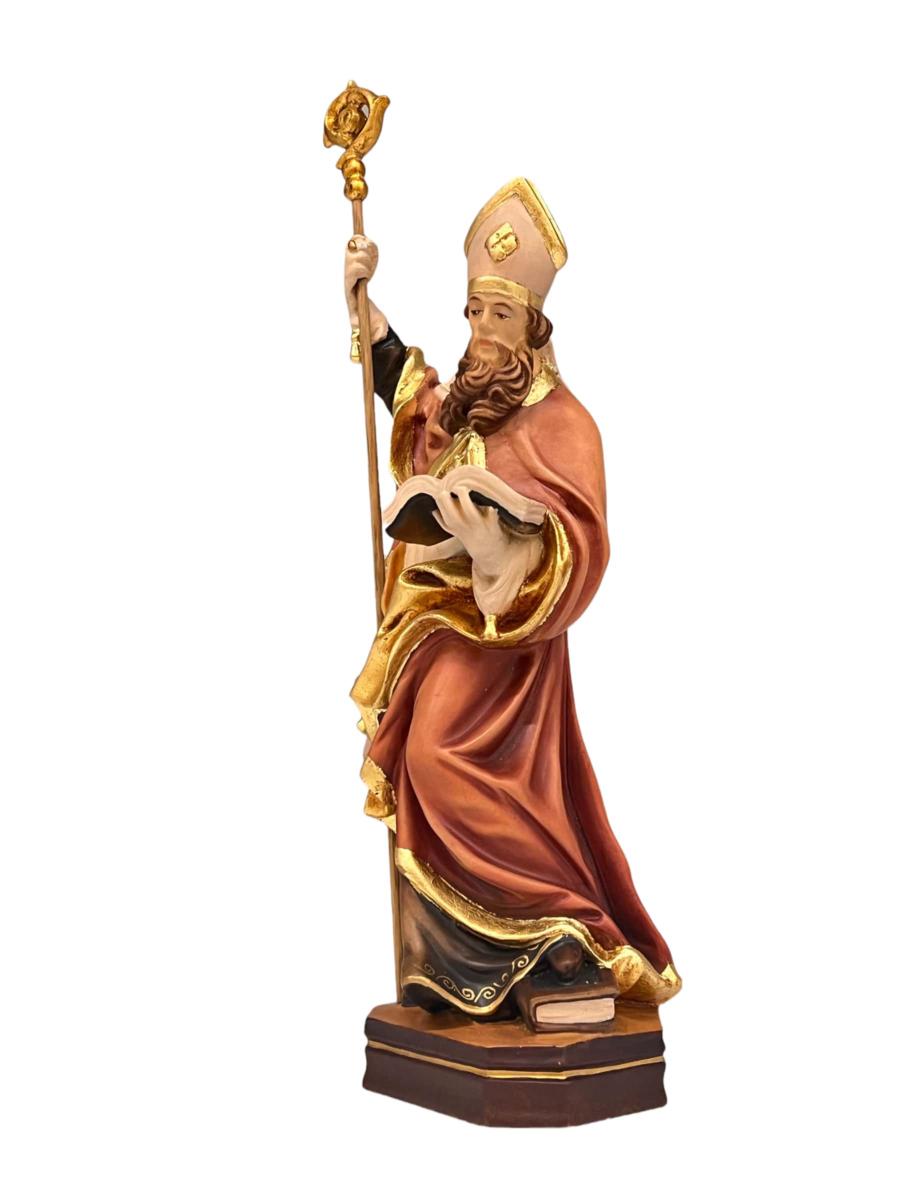 Statue de Saint Elmstad en bois d'érable
