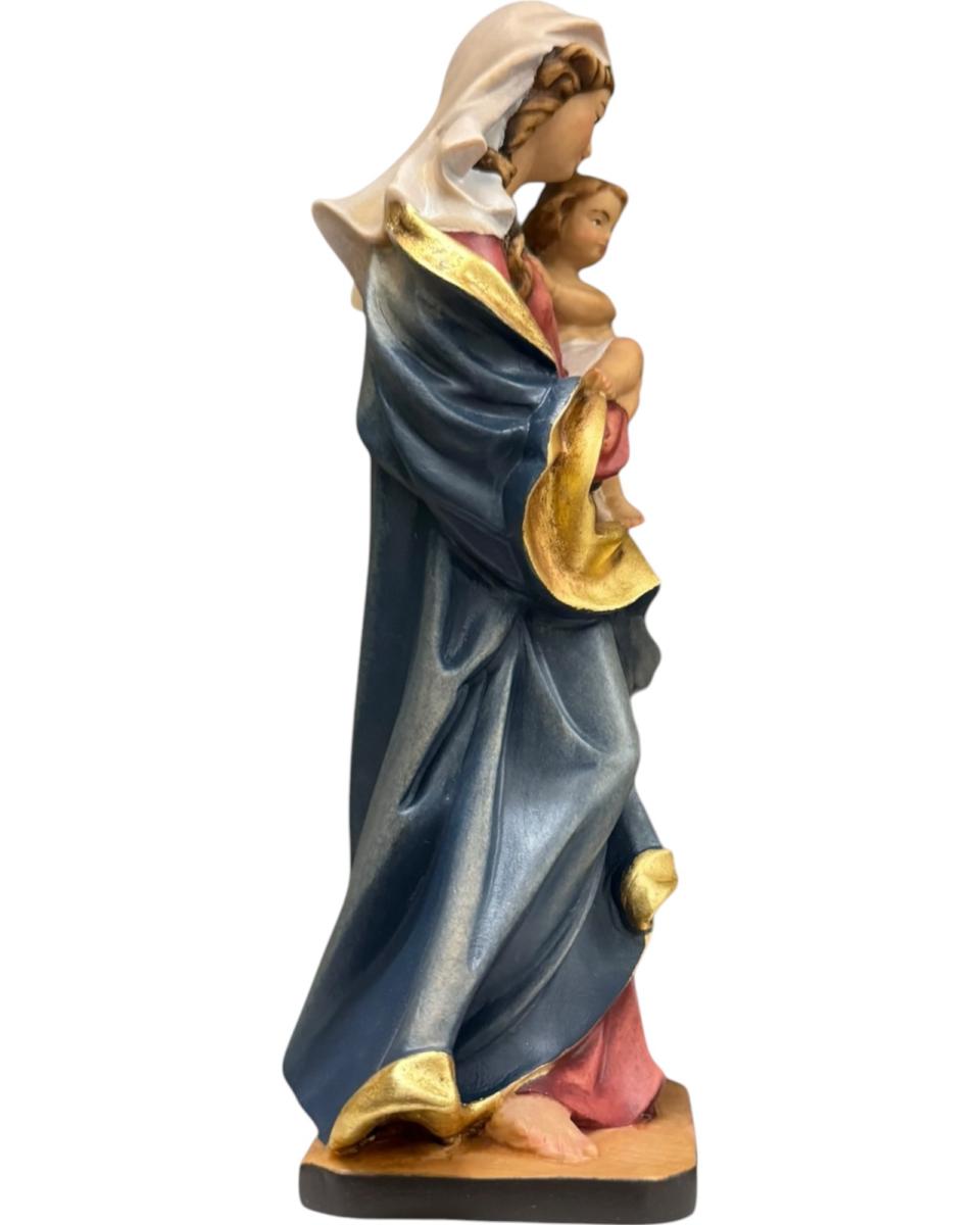 Madonna vom Herzen mit Kind - mit Ölfarben lasiert