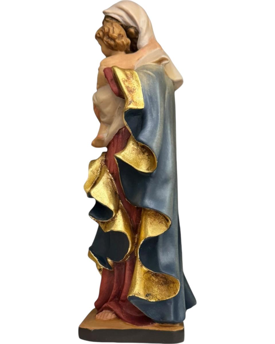 Madonna vom Herzen mit Kind - mit Ölfarben lasiert