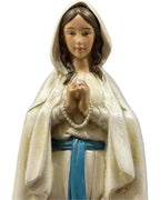 Lourdes Madonna aus Kunststoff