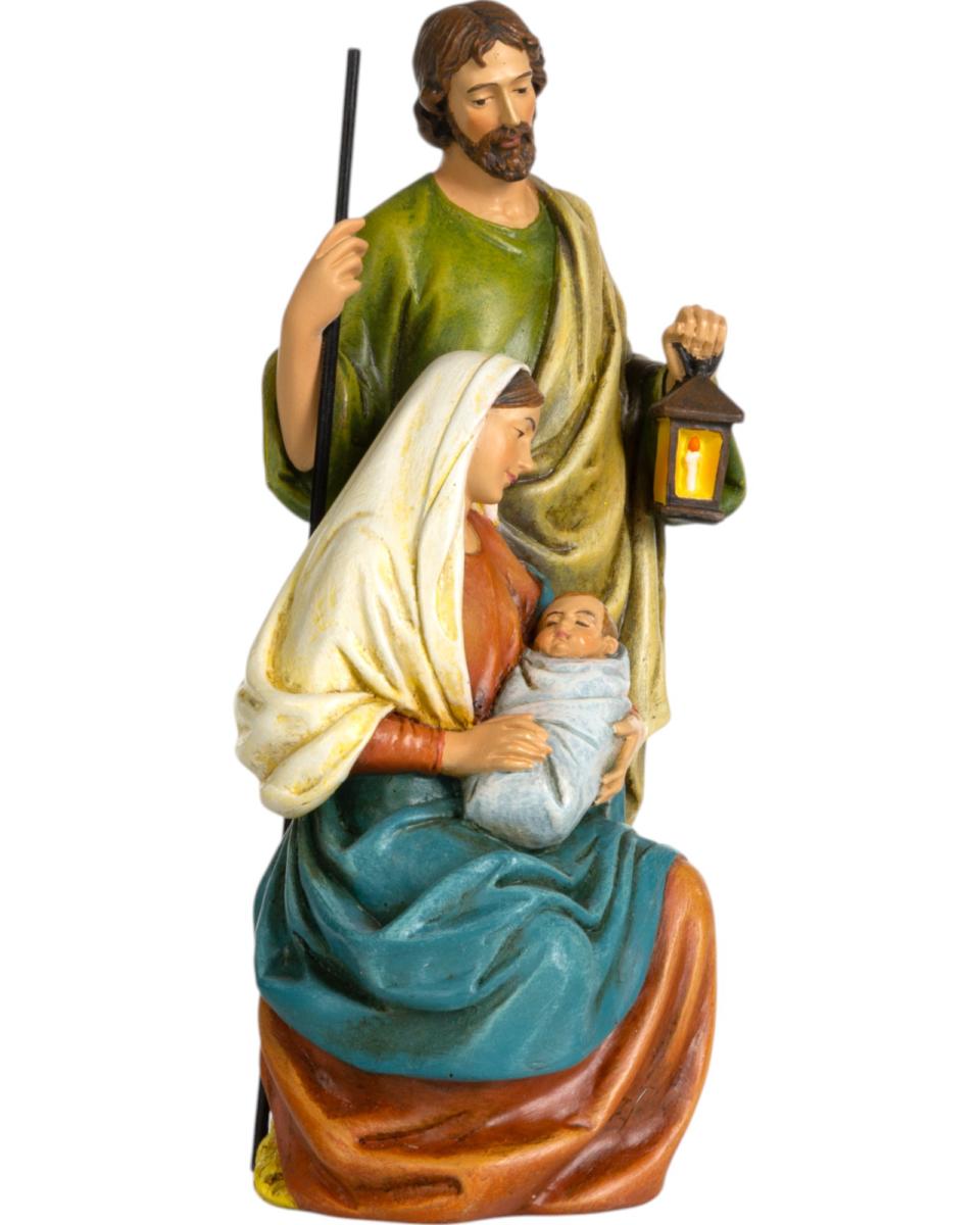 Nativité en pâte de bois