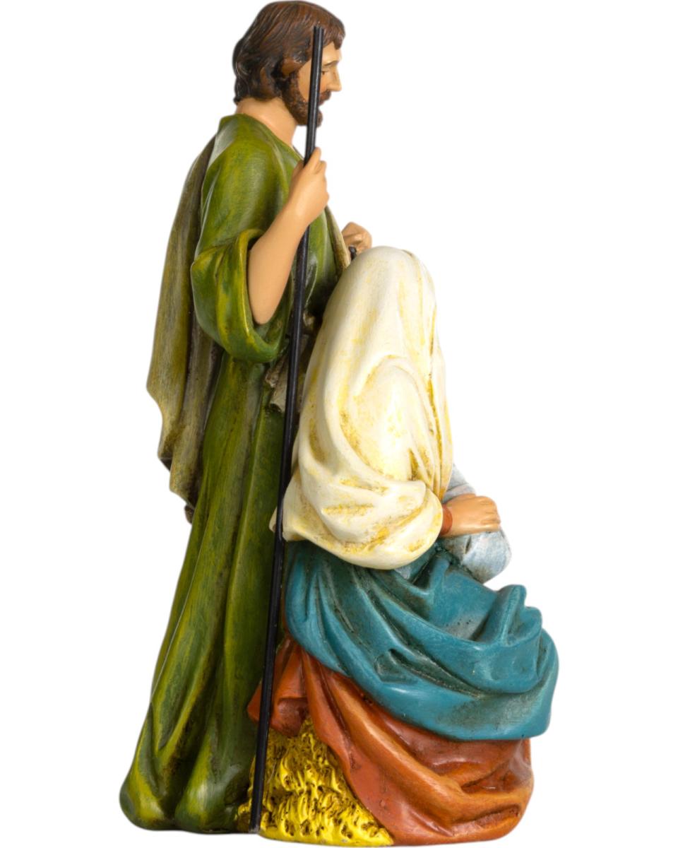 Nativité en pâte de bois