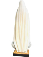 Notre Dame de Fatima pèlerin statue en bois