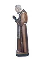 Padre Pio avec stigmates en bois