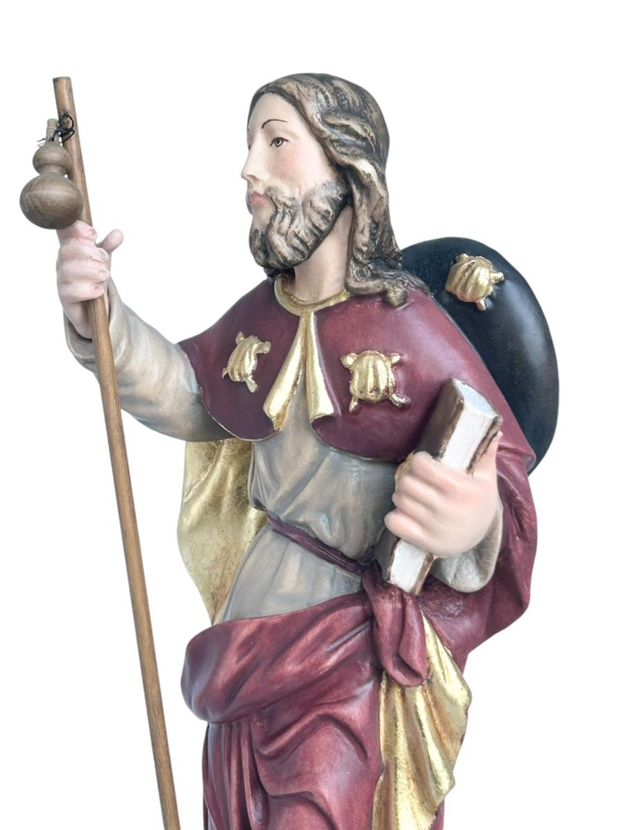 Saint Jacques de Compostelle, sculpté en bois