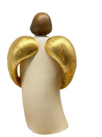 Guardian Angel Sculpture with Child | Sacred Handicrafts Val Gardena