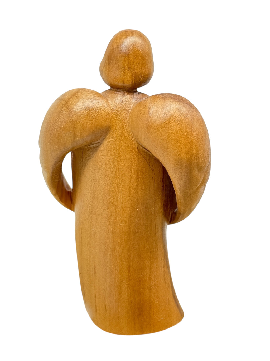 Guardian Angel Sculpture with Child | Sacred Handicrafts Val Gardena