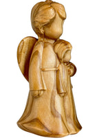 Ángel de la Guarda con Niño de Madera - Detalles de Bautizo DOLFI