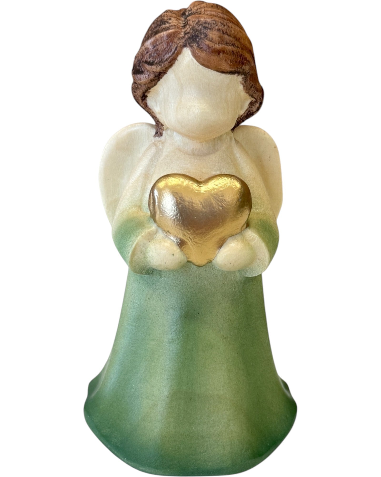 Angel of the Heart – Modern Wooden Sculpture