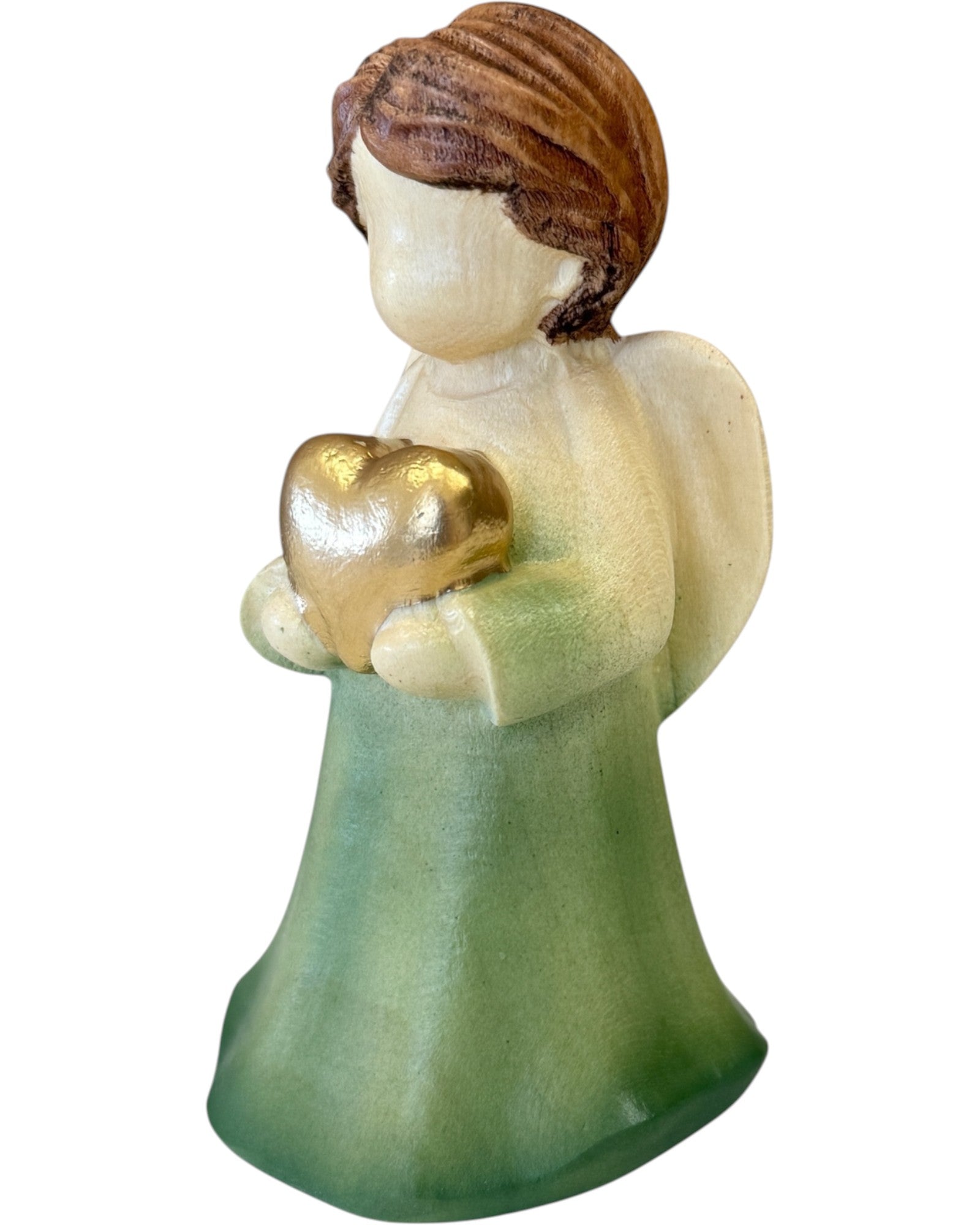 Angel of the Heart – Modern Wooden Sculpture